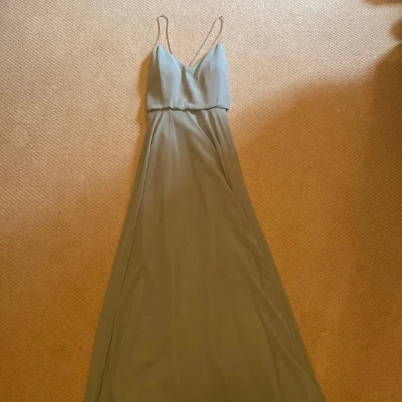 spaghetti strap full skirt bridesmaid dress Wedtrend Women Bridesmaids Straps Long Chiffon with Slit, Rust Size:5 years (110 cm) atlasinis sijonas this dress will be Tommy Hilfiger Dress woman